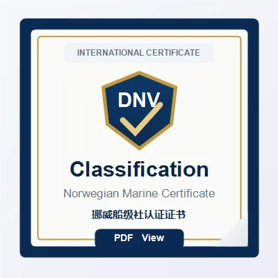 DNV marine certification