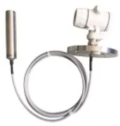 TK-HB air-guided liquid level transmitter with long insertion structure.